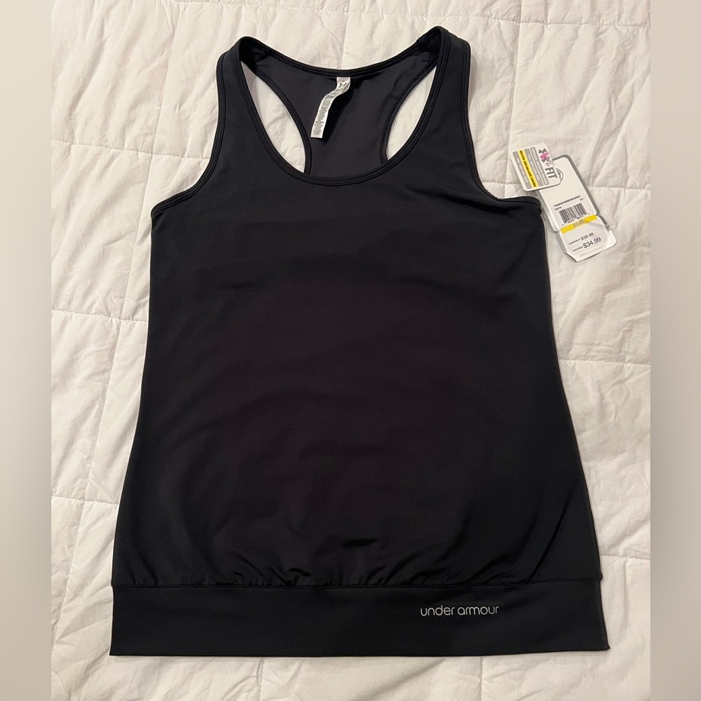 Womens Under Armour Semi-fitted compression workout top